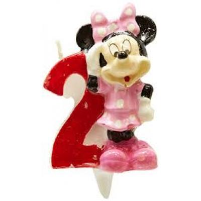 MINNIE VELA N.2 DISP/8 6.5CM 8/10%