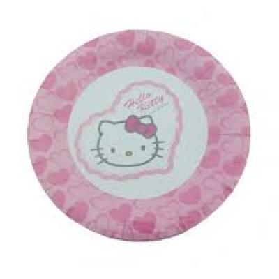 PRATOS PAPEL HELLO KITTY %