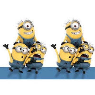 TOALHA MESA MINIONS %