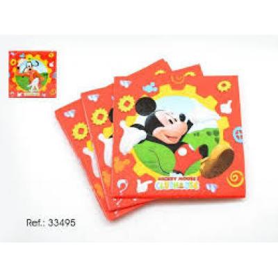  QUARDANAPO MICHEY 33*33 20PCS %