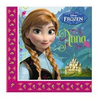 20 GUARDANAPO 33X33CM FROZEN 