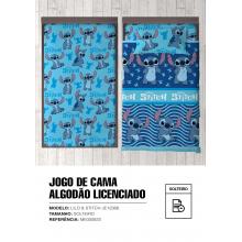 Jogo de Cama Stitch 100% Algodão