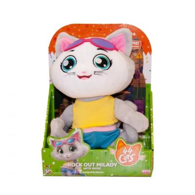 Peluche 44 Gatospeluche musical Milady 23 x 17 cm