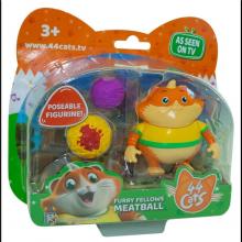 Peluche 44 Gatos Meatball e Acc. 17 x 19 cm