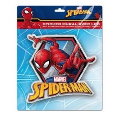 Luz LED de Parede Autocolante Spider-Man