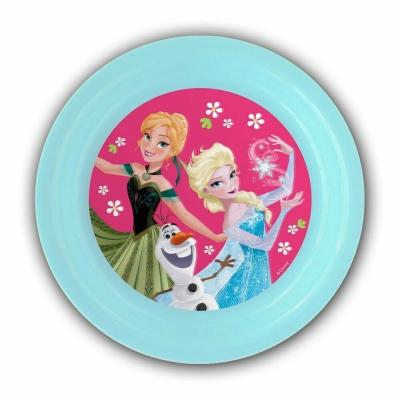 Prato infantil em plástico Frozen
