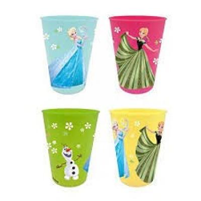 Copo infantil em plástico Frozen