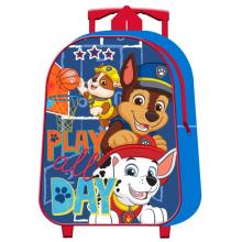 Mochila com trolley Patrulha Pata
