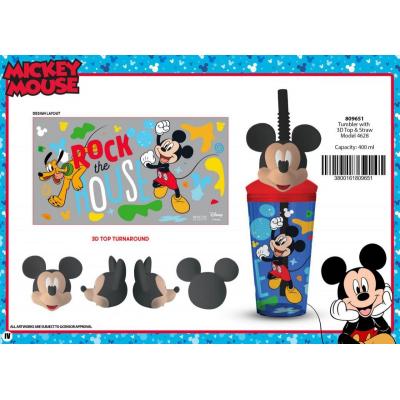 Copo 3D 400 ml Mickey
