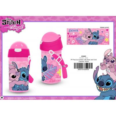 Garrafa infantil em plástico Stitch