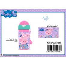 Garrafa infantil em plástico Peppa Pig