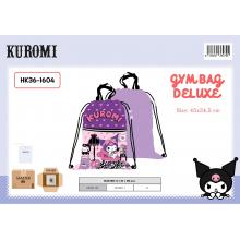 Saco de ginásio Deluxe Kuromi