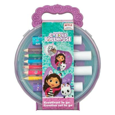 Gabby's Dollhouse Conjunto colorir Creative Conjunto