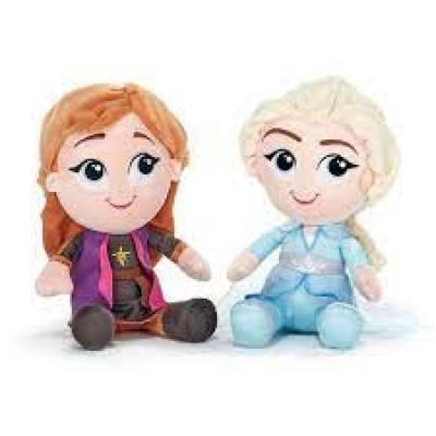 Peluche Frozen Elsa e Anna 2 Sortido 46 cm