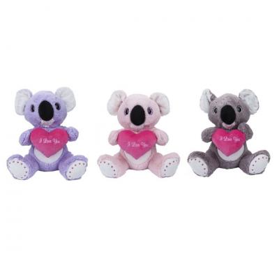 Peluche Koala com coração 50 cm