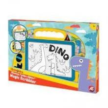 Baby Dino Quadro Mágico Médio 37 × 26 × 3.4 Cm
