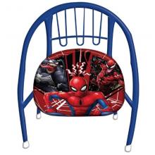 Cadeira Metálica Infantil Spider-Man — Azul e Vermelha
