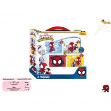 Conjunto de 4 Puzzles Spider-Man