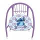 Cadeira Metálica Infantil Stitch — 36 × 35 × 36 cm