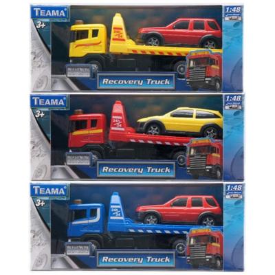 Tm Reboque Scania com Carro 1/48