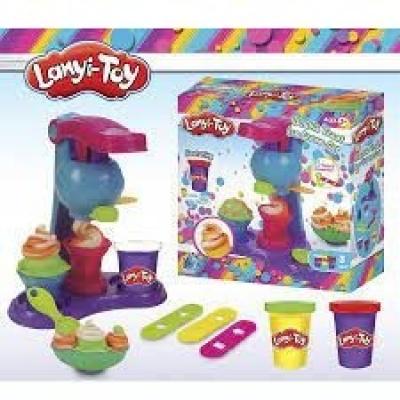 Plasticina Com. 3POTES Gelataria