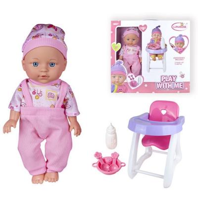 Boneco 30 Cm com Cadeira da Papa