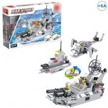 Conjunto de Construção 34 × 27 × 5.5 Cm Barco Forças Especiais
