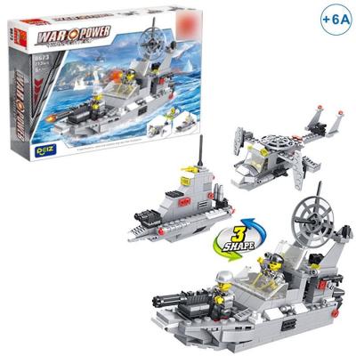 Conjunto de Construção 34 × 27 × 5.5 Cm Barco Forças Especiais