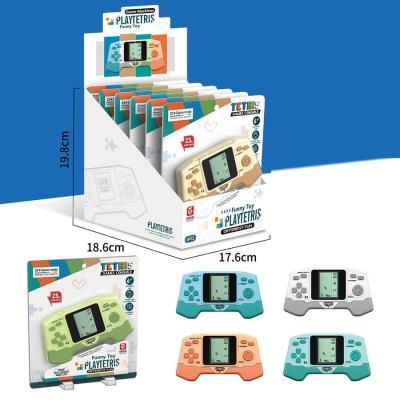 Jogo eletrónico portátil com 23 jogos — formato retro