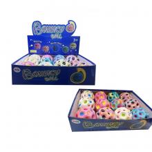 Bola Planeta Saltitona Multicor 7 Cm 12PCS