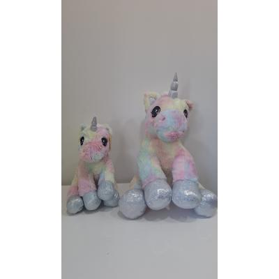 Peluche Unicórnio sentado 50 cm