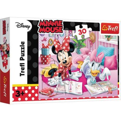Puzzle Minnie Melhores Amigas — 30 Peças