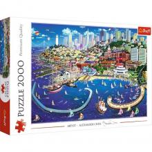 Puzzle Baía de São Francisco — 2000 Peças