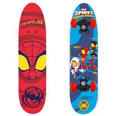 De Madeira Skateboard Spider-Man