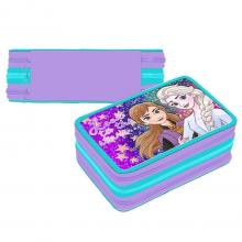 Estojo escolar com acessórios Frozen