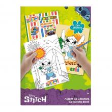 Livro de colorir Lilo & Stitch 8 Folha autocolantes