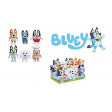 Peluche Bluey 18 cm — 6 modelos em expositor