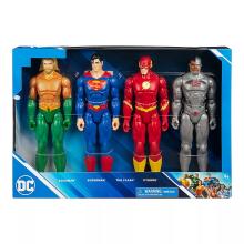 DC Super Heroes — conjunto de 4 figuras de 30 cm