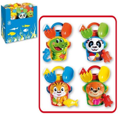 Balde 13 Cm com Acessórios Animais Sort