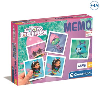 Jogo de Memória A Casa de Bonecas da Gabby