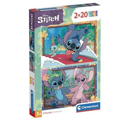Conjunto de Puzzles Stitch — 2 × 20 peças