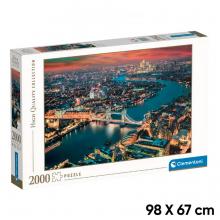 Puzzle Vista Aérea de Londres — 2000 Peças