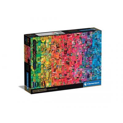 Puzzle Colorboom com Póster — 1000 Peças