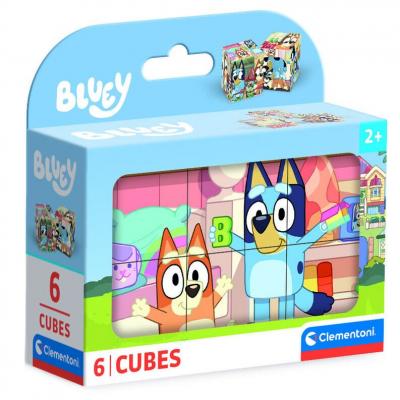 Puzzle de 6 Cubos Bluey