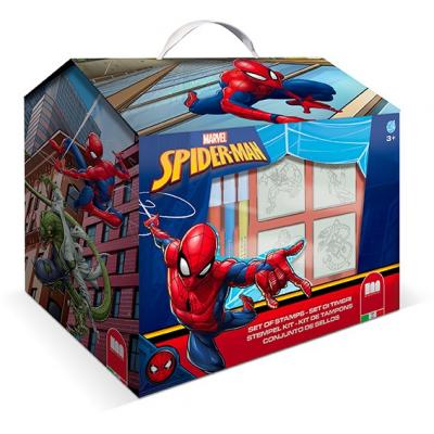 Caixa Casa com Carimbo e acessóriosSpider-Man