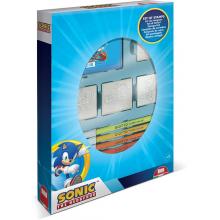 Caixa com 4 Carimbo e acessórios Sonic