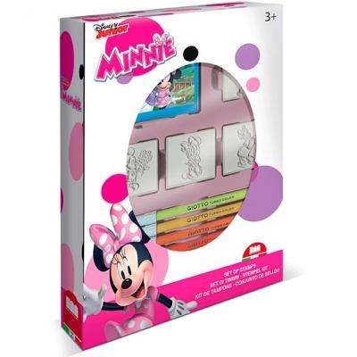 Caixa com 4 Carimbo e acessórios Minnie