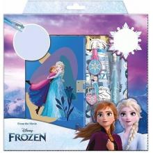 Diário Frozen com caneta mágico