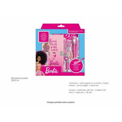 Diário Barbie com caneta mágica