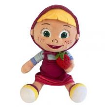 Peluche Masha e Urso (masha com Fragola) sentado — 432317